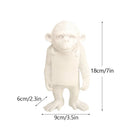 GobekUsa Banksy Sculpture Collection: Flower Thrower & Balloon Girl Figurines for Home & Office