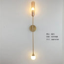 GobekUsa Golden Inclined Tube Wall Lamp for Modern Luxury Living Room Bedroom Décor