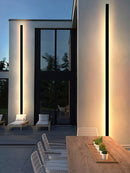 GobekUsa Black Waterproof LED Wall Light | Minimalist Outdoor Garden Balcony Terrace Decor