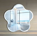 GobekUsa Heart-shaped Acrylic Shatterproof Wall Mirror Decor for Bedroom, Living Room