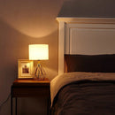 GobekUsa Linen Fabric LED Table Lamp Creative Gift Night Lamp