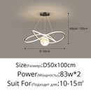 GobekUsa LED Pendant Lights for Living Dining Study Room Indoor Lighting