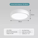 GobekUsa LED Minimalist Ceiling Light for Home - Ultra Slim Round Modern Lamps