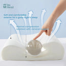 GobekUsa Cooling Memory Foam Contour Pillow for Cervical Support