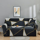 GobekUsa Colorful Block Sofa Covers: Stretchy Loveseat Sectionals, Couch, Chair Slipcover
