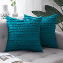 GobekUsa Boho Chic Tassel Striped Pillow Covers for Home Decor