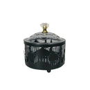 GobekUsa Eid Mubarak Metal Fruit Snack Tray: Castle Tea Tray with Lid
