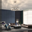GobekUsa Crystal Dimmable LED Pendant Lights: Modern Indoor Artistic Hanging Lamps