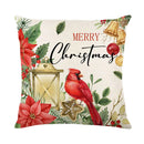 GobekUsa Christmas Snow Elk Pillow Cover for Festive Home Decor