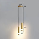 GobekUsa Double Head LED Pendant Lights for Modern Indoor Bedroom, Bedside, Entrance, Bathroom