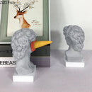 GobekUsa Ice Cream David Statue Myth Character Resin Ornament Desk Sculpture Home Decor