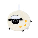 GobekUsa Cartoon Animal Coral Fleece Hand Towel: Quick Dry for Home, Kitchen, Bathroom
