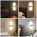 GobekUsa LED Motion Sensor Wall Light for Hallway Stairway Bedroom - Smart Sensing AC85-265V
