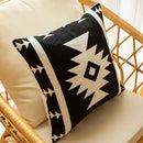 GobekUsa Geometric Embroidered Cushion Cover - Elegant Home Sofa Decoration