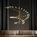 GobekUsa LED Fireworks Ceiling Pendant Light - Modern Luxury Dimmable Room Decoration
