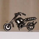 GobekUsa 14cm Retro Motorcycle Model Metal Figurine Home Decor & Toy