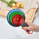 GobekUsa Kitchen Funnel Set: Wide/Narrow Mouth, Folding, Three-Piece for Jam, Oil Drain & More