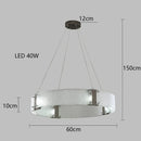 GobekUsa Gold LED Chandelier for Luxe Living Room Lighting