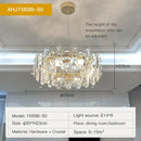 GobekUsa Crystal LED Chandelier for High-end Living Spaces