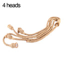 GobekUsa Hemp Rope Pendant Light Holder, Industrial Loft Personality Edison Lamp