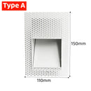 GobekUsa LED Motion Sensor Wall Lamp 3W: Indoor/Outdoor Corner Decor Light Fixture