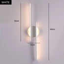 GobekUsa LED Strip Wall Light for Bedroom Living Room Hotel Decoration Lighting
