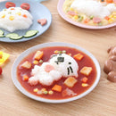 GobekUsa Cartoon Cute Animal Sushi Mold Set - Dog Shell Crab Seal Rice Ball Mold