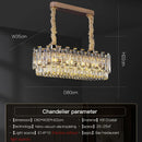 GobekUsa Crystal Chandelier: Modern High-End Luxury for Living, Dining & Master Bedrooms