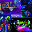 GobekUsa 100W LED UV Black Light Flood Lamp for Party, Halloween, Xmas - 392nm
