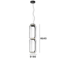 GobekUsa Glass LED Pendant Light - Stylish and Modern Illumination for Various Spaces