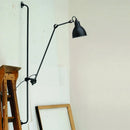 GobekUsa Gras BL Wall Lamp: Adjustable Chrome Long Arm Reading Light