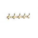 GobekUsa Brass Gold Towel Hook: Wall Mount Bathroom/Kitchen Hanger