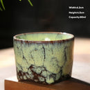GobekUsa Japanese Kiln Transformation Ceramic Tea Cup Espresso Coffee Mug Pottery Kung Fu Teacup