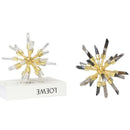 GobekUsa Crystal Metal Sea Urchin Figurine Home Decor Ornament