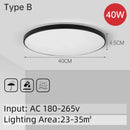 GobekUsa LED Ceiling Chandelier Panel Light for Home Decor Lighting