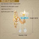 GobekUsa Crystal Chandelier: Chinese Ceramic Living Room Luxe Lighting