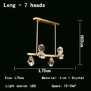 GobekUsa Crystal LED Pendant Lights: Elegant Lighting Solution for Home Decor