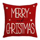 GobekUsa Christmas Elk Letter Pillowcase 45x45cm for Living Room
