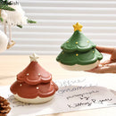 GobekUsa Christmas Tree Ceramic Ashtray – Creative Office Desktop Weed Ash Tray Gift