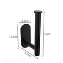 GobekUsa Brushed Gold Stainless Steel Tissue Holder - Wall Mounted Toilet Paper Roll Stand