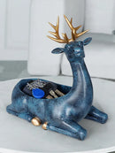 GobekUsa Elegant Resin Deer Key Storage & Home Decoration Ornaments