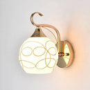 GobekUsa Crystal Wall Sconce: Elegant Bedroom Bedside Wall Light for Home Lighting