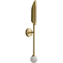 GobekUsa Gold LED Wall Lamp Indoor Copper Sconce for Living Room Bedroom