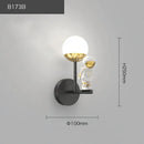 GobekUsa Kids Astronaut Wall Lamp: Modern Space Theme Bedroom Light Fixture