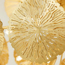 GobekUsa Industrial Nordic Lotus Leaf Wall Sconce: Retro Loft Style for Home, Hotel, Aisle