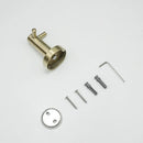 GobekUsa Brushed Gold Bathroom Hardware Set with Stainless Steel Towel Bar & Paper Holder