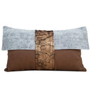 GobekUsa Italian Light Luxury Brown Cushion Cover for Sophisticated Home Decor.
