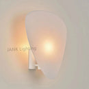 GobekUsa Leaf Grid Chandelier: Designer White Fabric Screen Suspension Lighting for Kitchen Island, Living Room, Bedroom