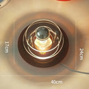 GobekUsa LED Wall Lamp: Ultra Modern UFO Style for Living Room, Bedroom, Hotel Atmosphere