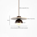 GobekUsa Black Travertine LED Hanging Pendant Light - Nordic Modern Home Decor